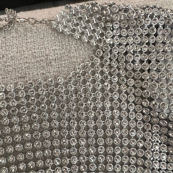 GORGEOUS ZARA NWT Open Back Rhinestone Top - Picture 14 of 14